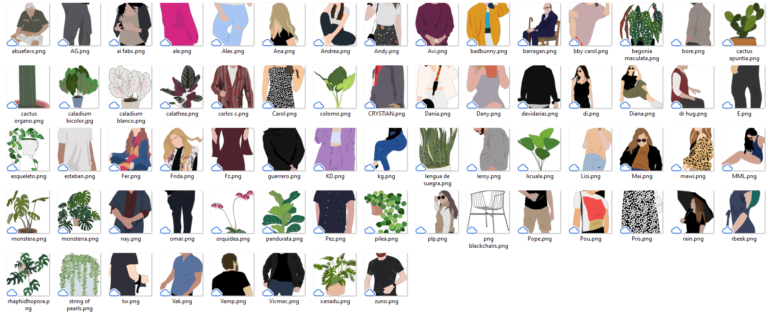 300 Cutout Pack for student