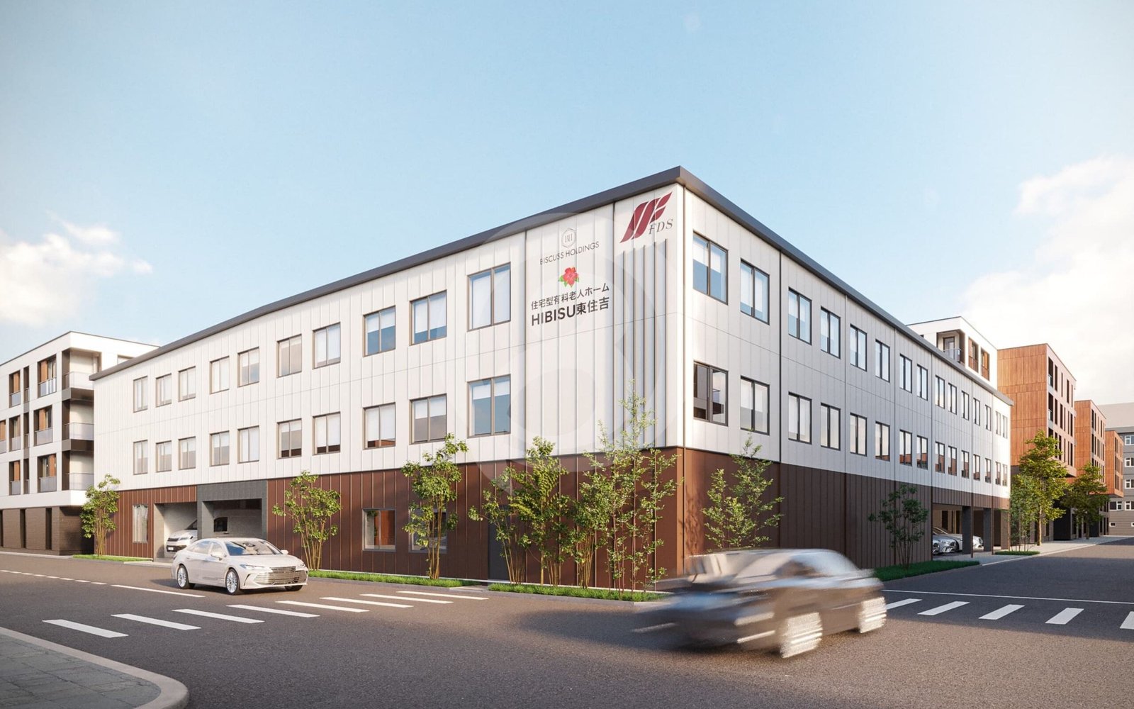 商業ビル向け3DCGパースサービス