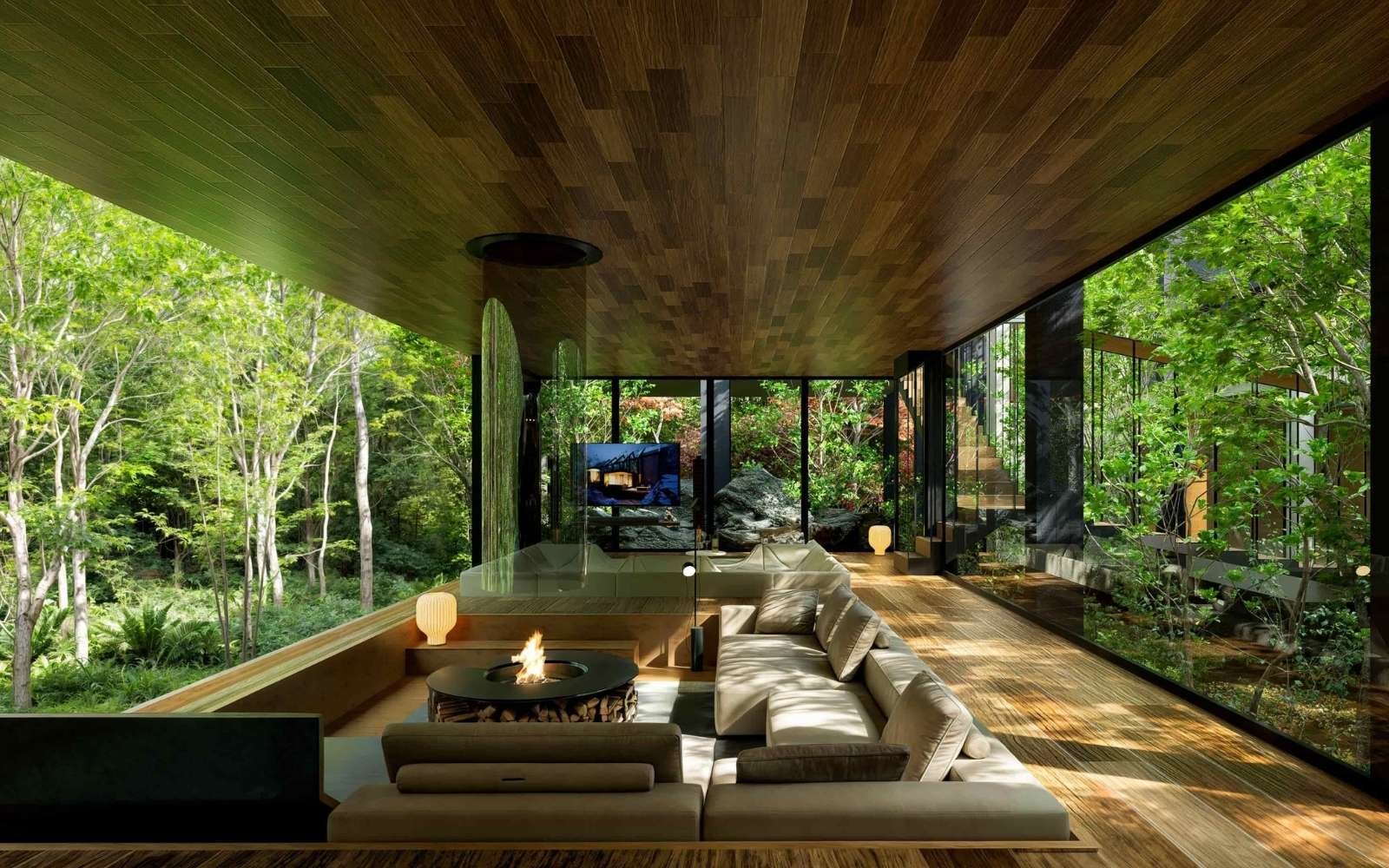 リゾートヴィラ開発向け3D動画ビジュアライゼーション リゾートヴィラ開発向け3D動画ビジュアライゼーションの参考画像