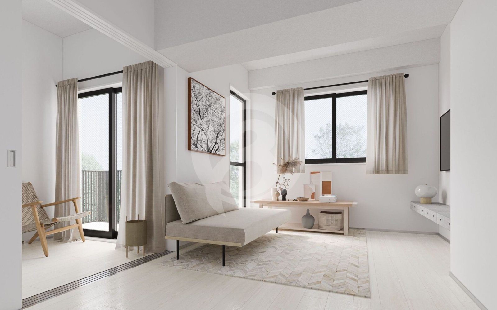 住宅の3DCGインテリアパース