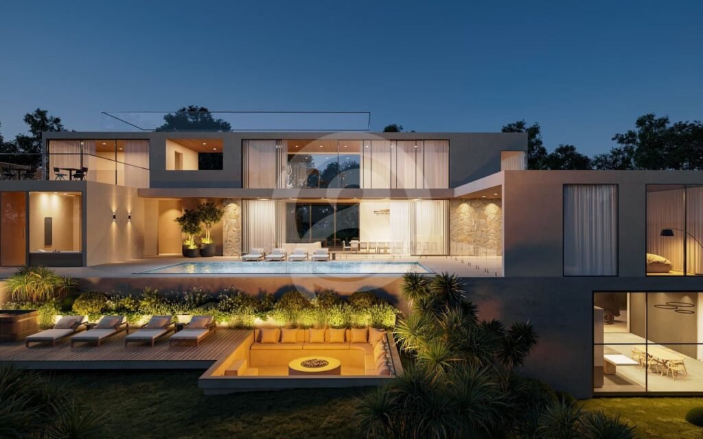 リゾート外観パース