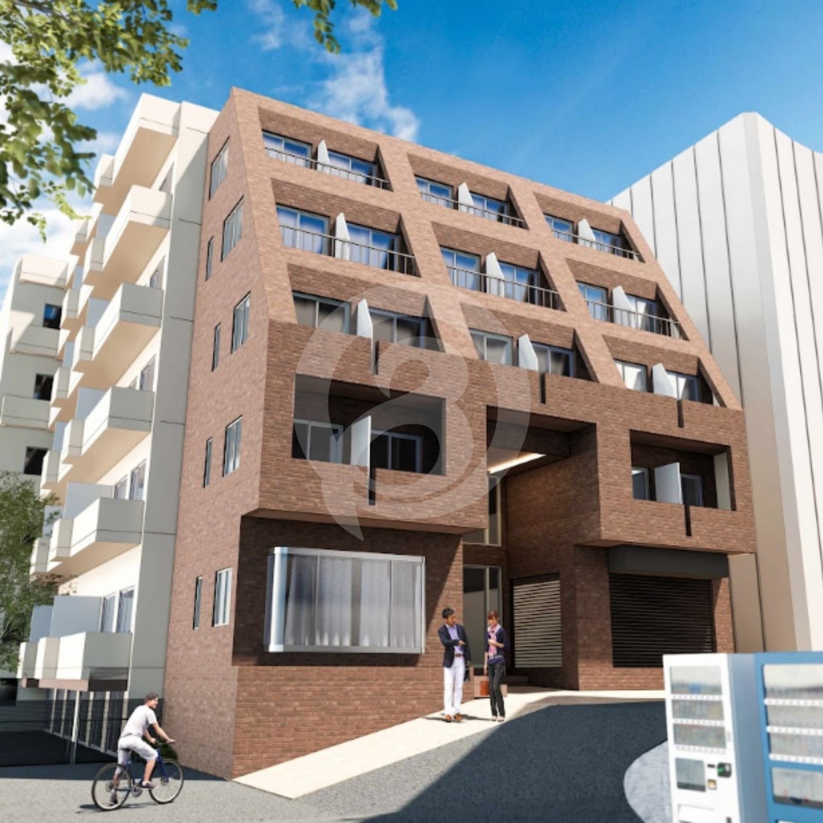 高層ビルの外観