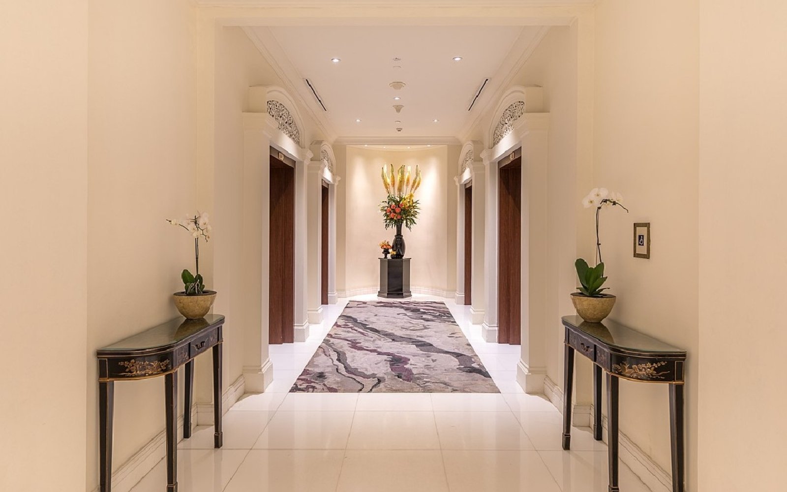 ホテル廊下のパース