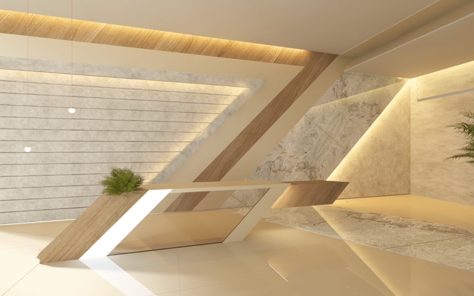 ホテル・ホームステイ向け内装3Dパース