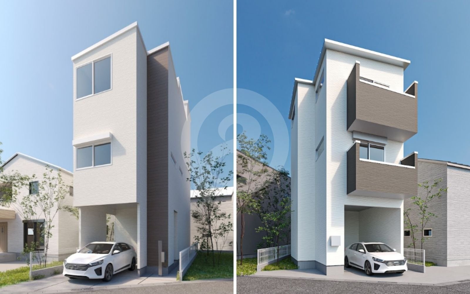 高層ビルの外観