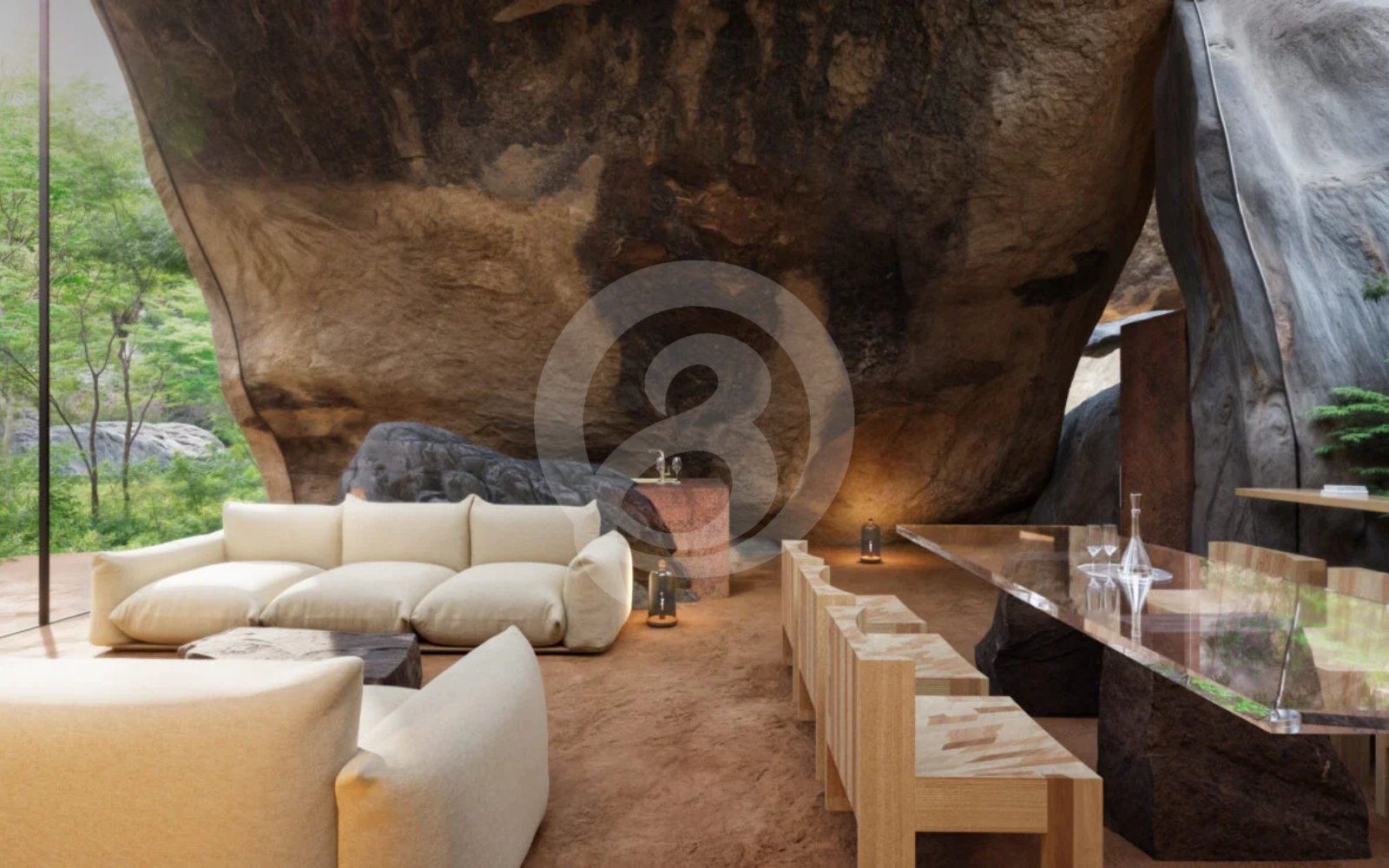 ホテル向け3D CGパース