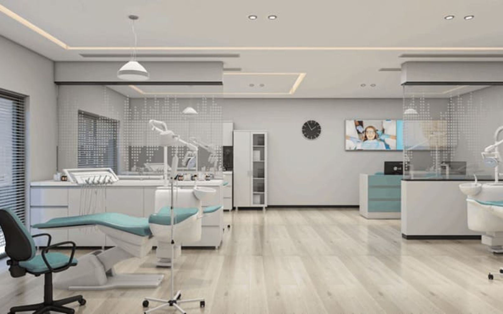 歯科医院の透視図