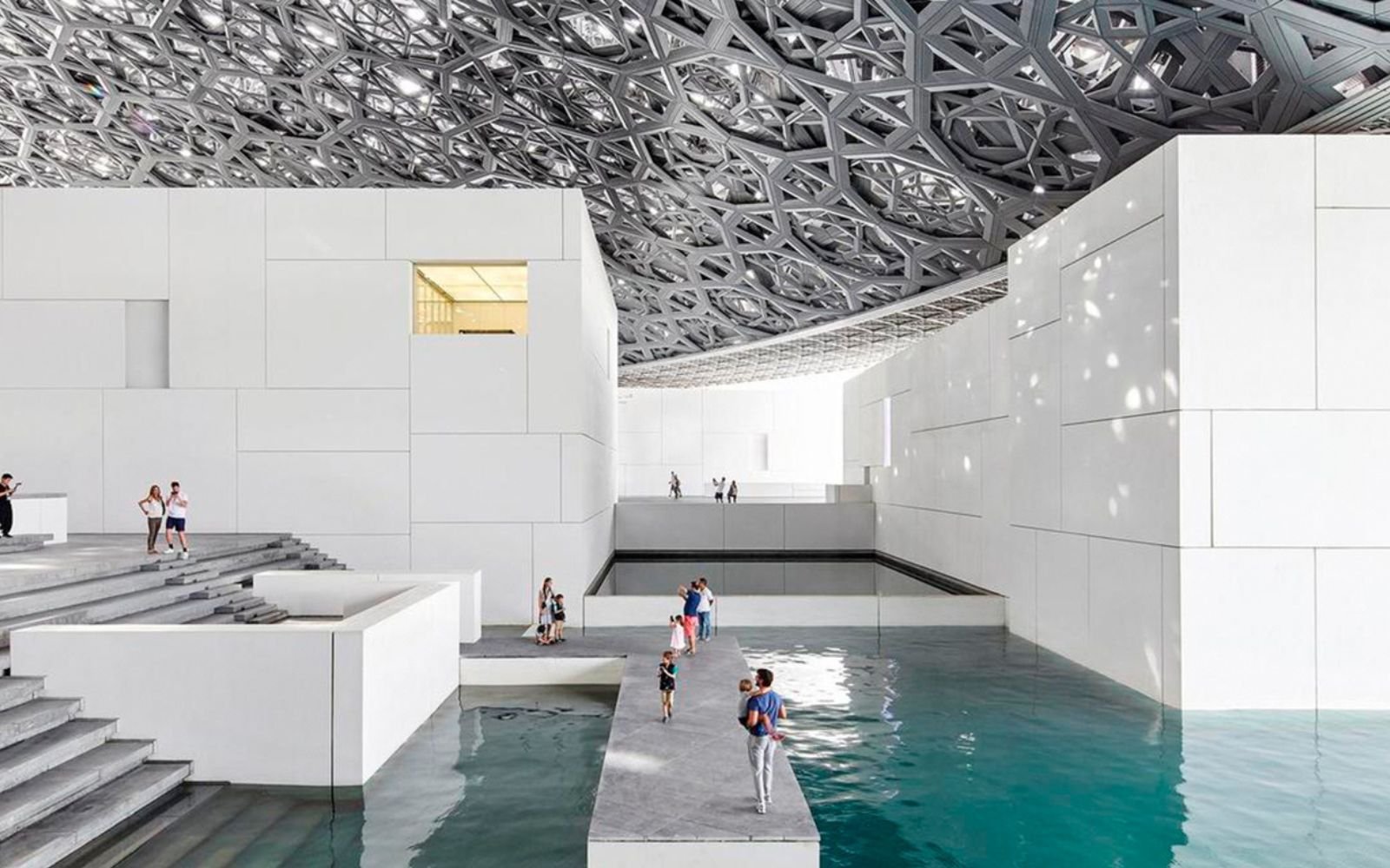 近代美術館（現代美術館）の透視図