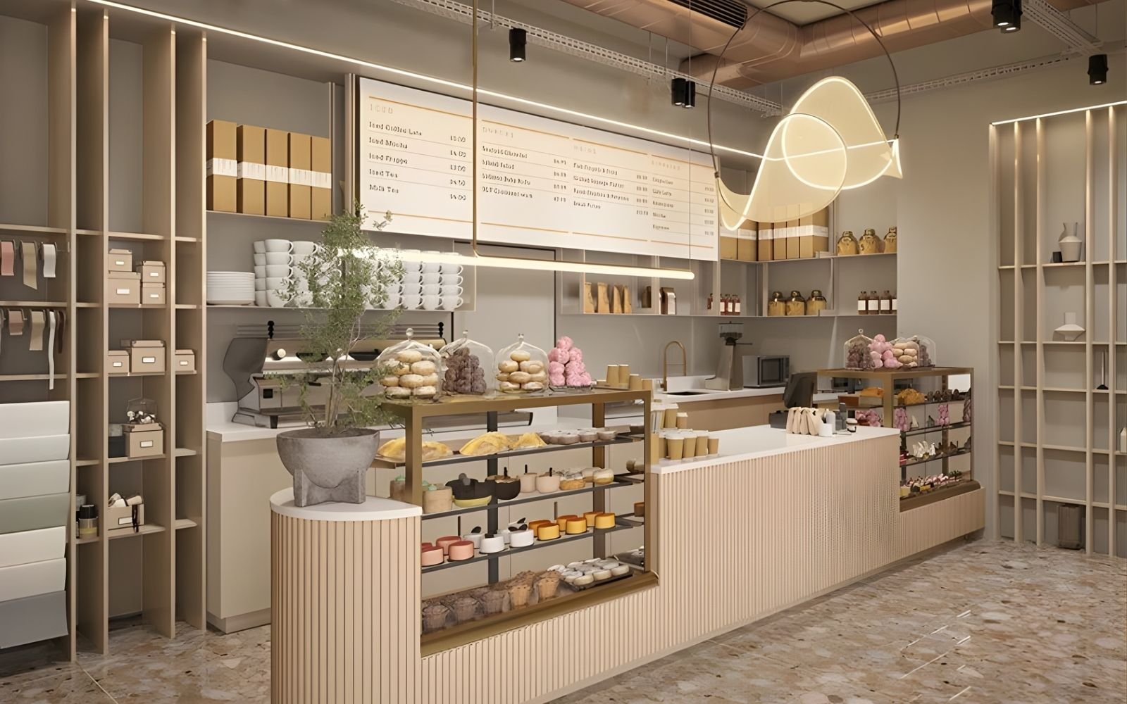 ベーカリーショップ向け平面シミュレーション