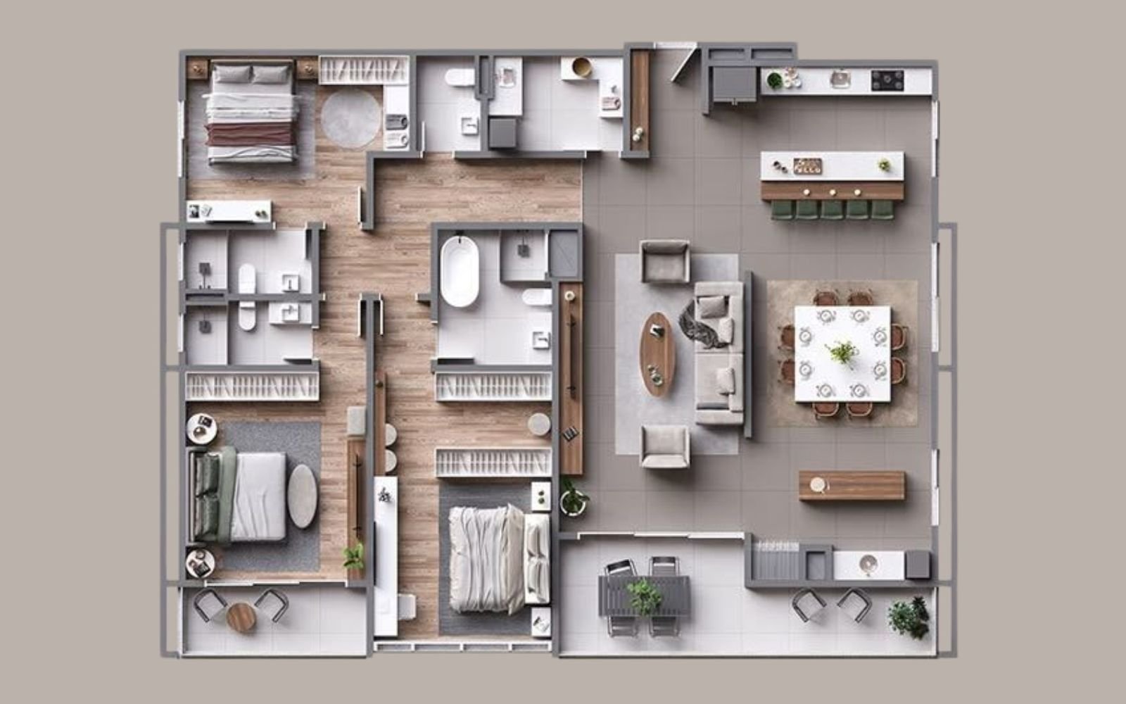 平面レイアウトシミュレーションを行う際の重要なポイント 平面シミュレーションを実施する際の重要なポイント