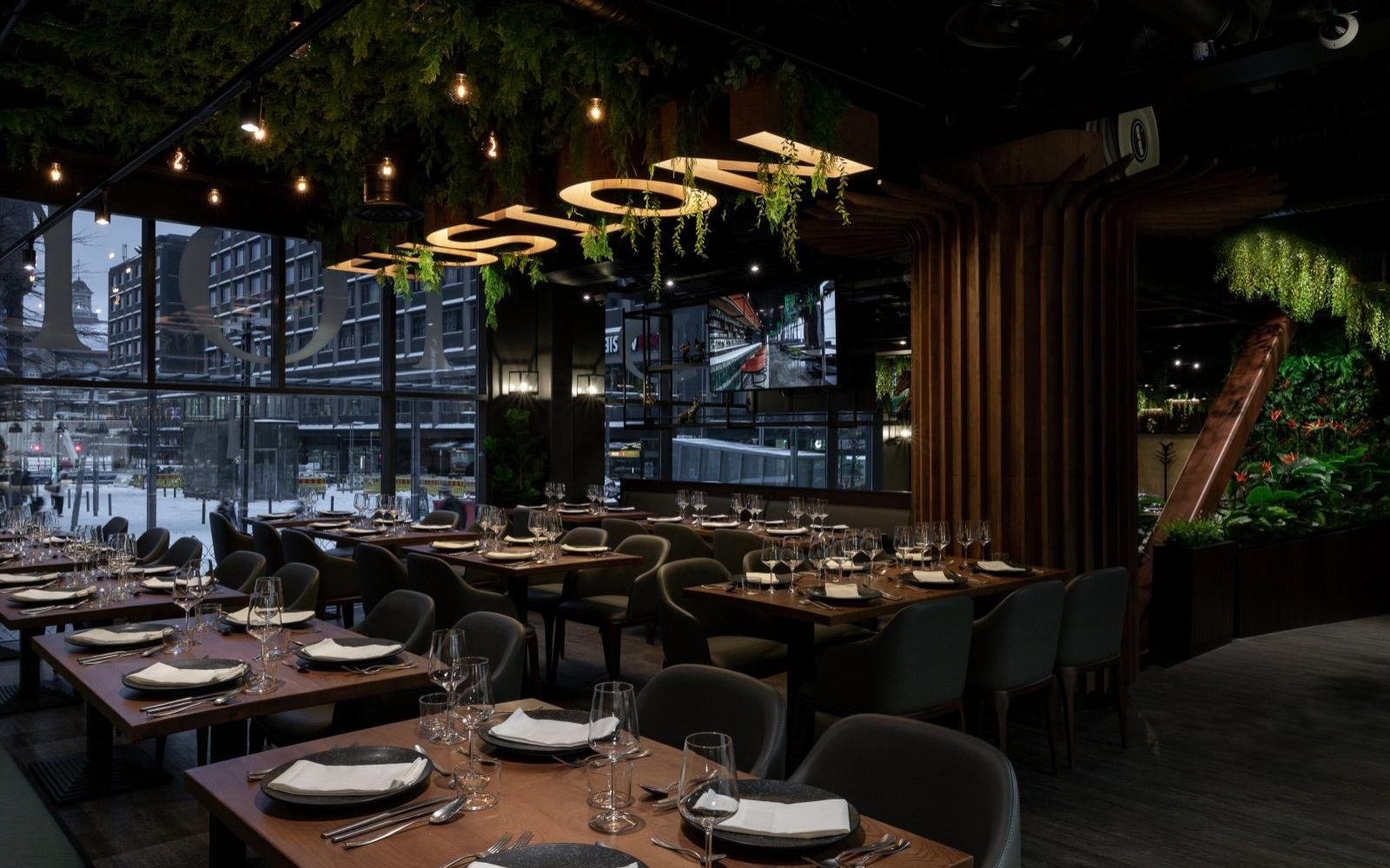 欧州風 レストラン 3D