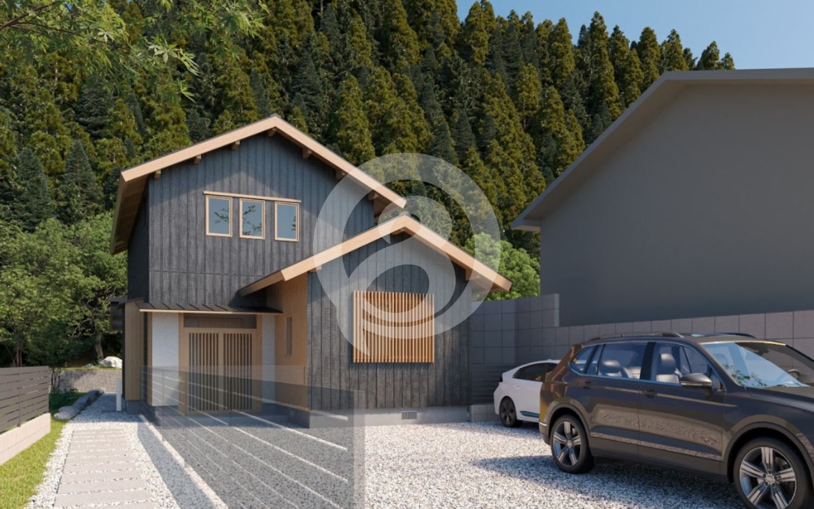 住宅プロジェクト向けランドスケープビジュアライゼーション