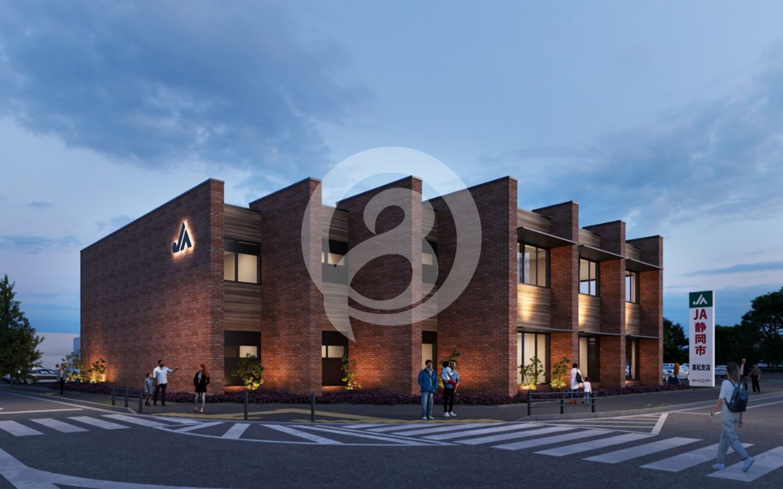 商業施設向け3DCG景観ビジュアライゼーション