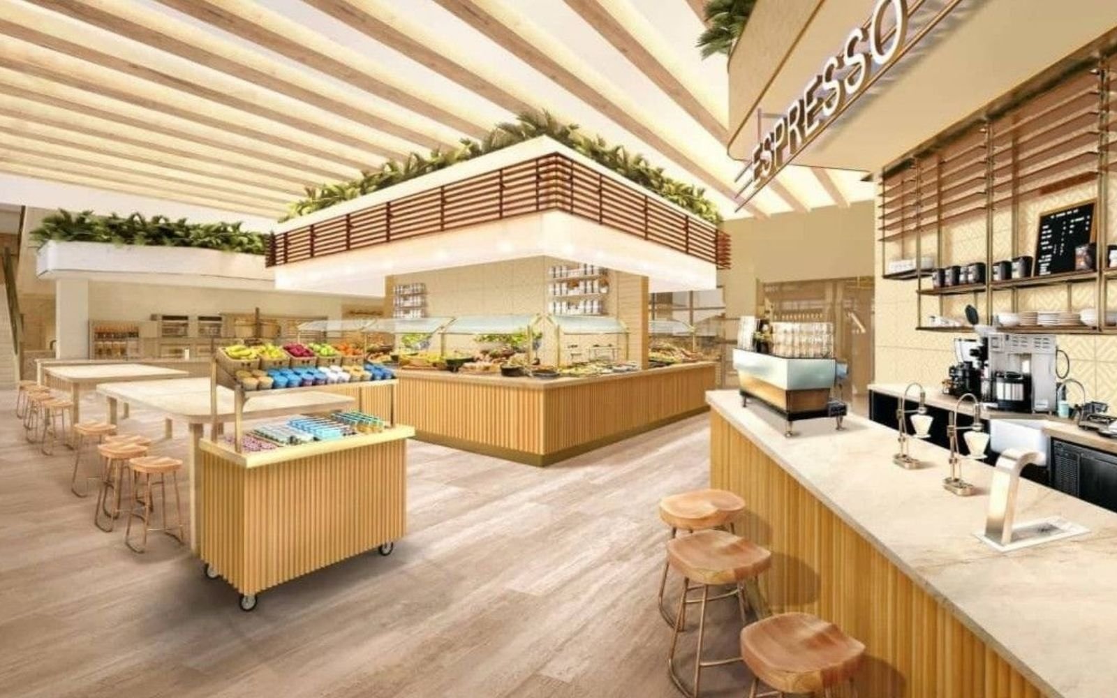 レジ・入口エリア