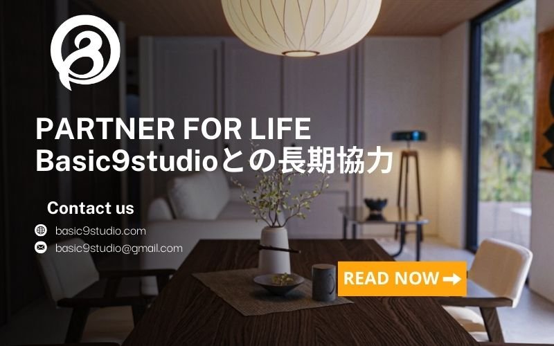 PARTNER FOR LIFE – BASIC9STUDIOとの長期協業