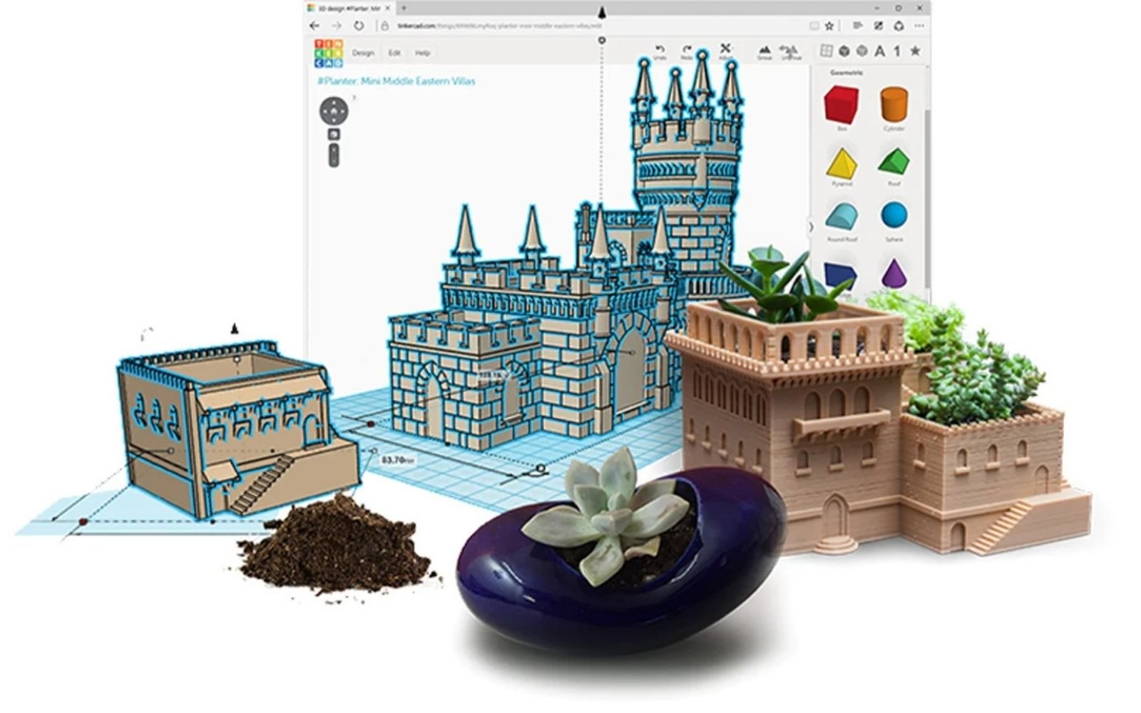 Tinkercad - 無料の3DCGソフト