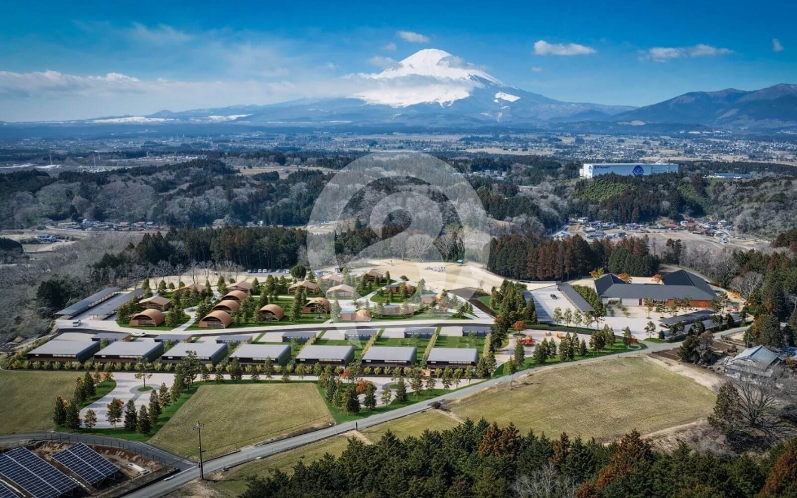 プロジェクトの規模を表現するパース