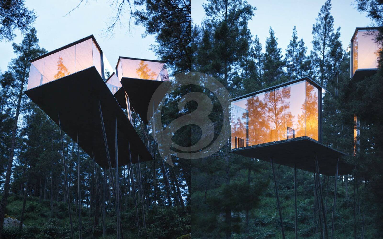 建築パースにおけるアングル戦略