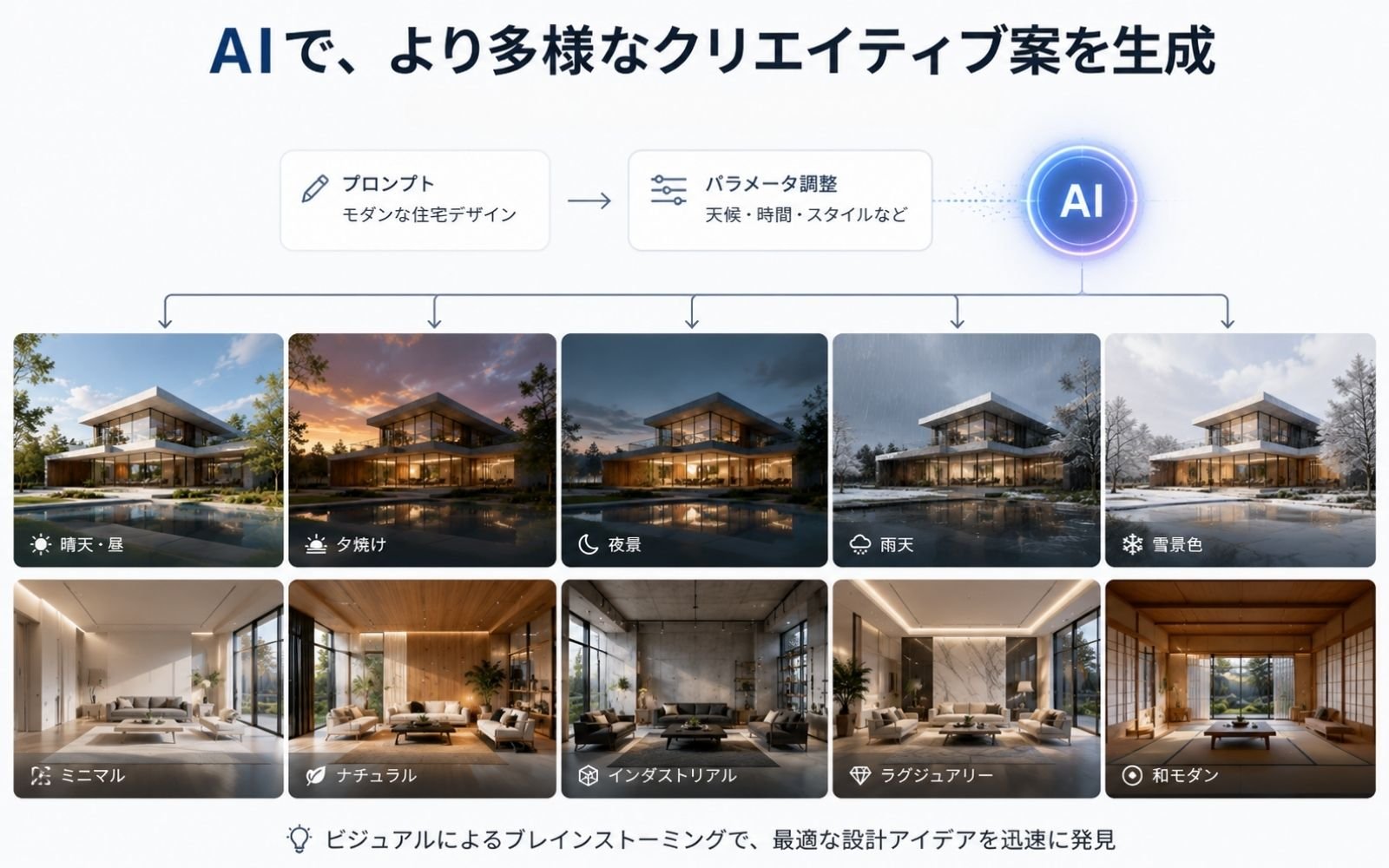 より多様なクリエイティブ案の生成