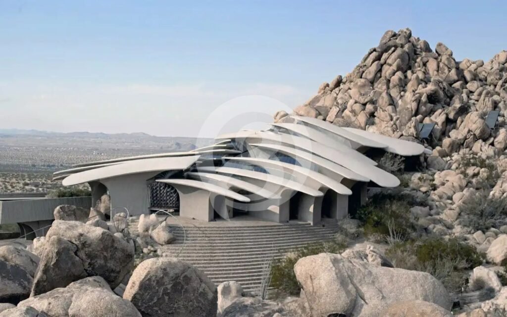 デザート建築図面では、居住空間をより快適にするために、自然光と風を活用することが重視されることがよくあります。 - basic9studio 