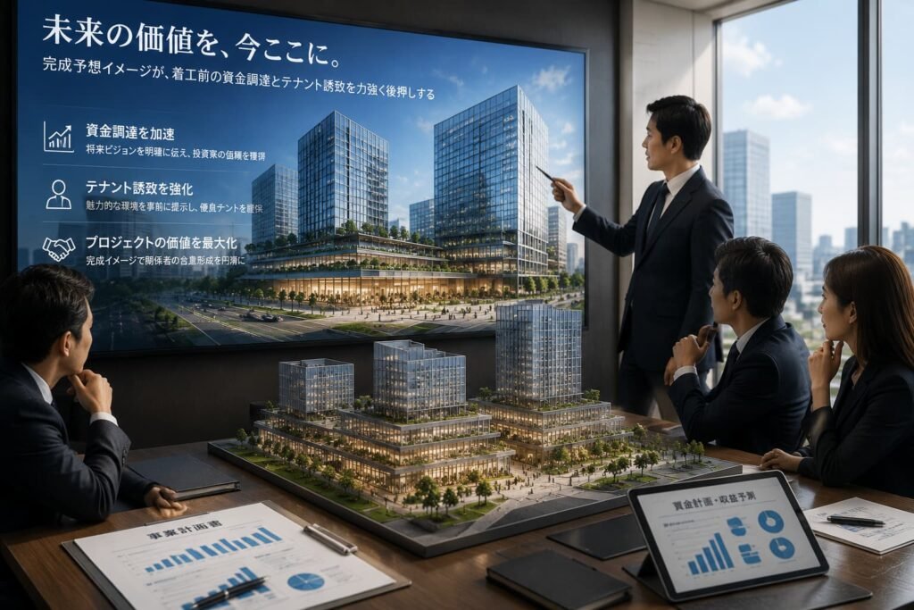 大型商業施設 ビジュアライゼーション 需要背景